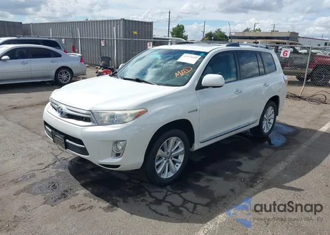 2012 Toyota Highlander Hybrid Limited V6 из США, поврежденный, VIN JTEDC3EH2C2008100